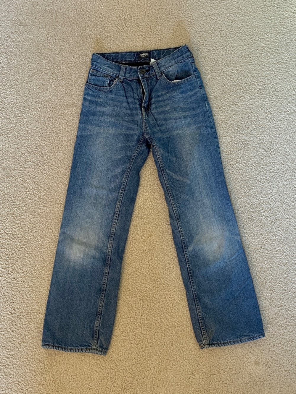 EUC OshKosh B'gosh Classic Blue Kids  Fleece Jeans 👖 10 Boys